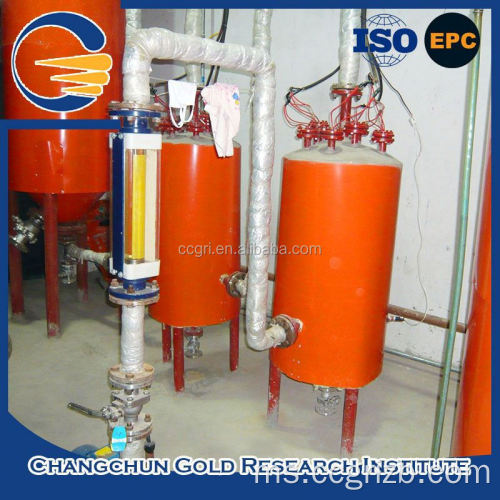 Desorpsi Electrolysing Cell Gold Extraction Machine